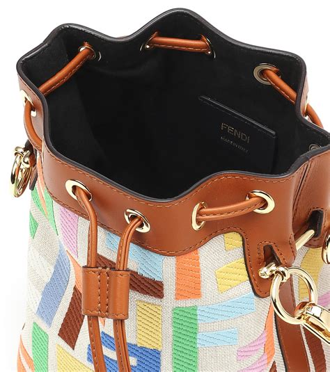 fendi bucket bag multicolor|Fendi bucket bag outfit.